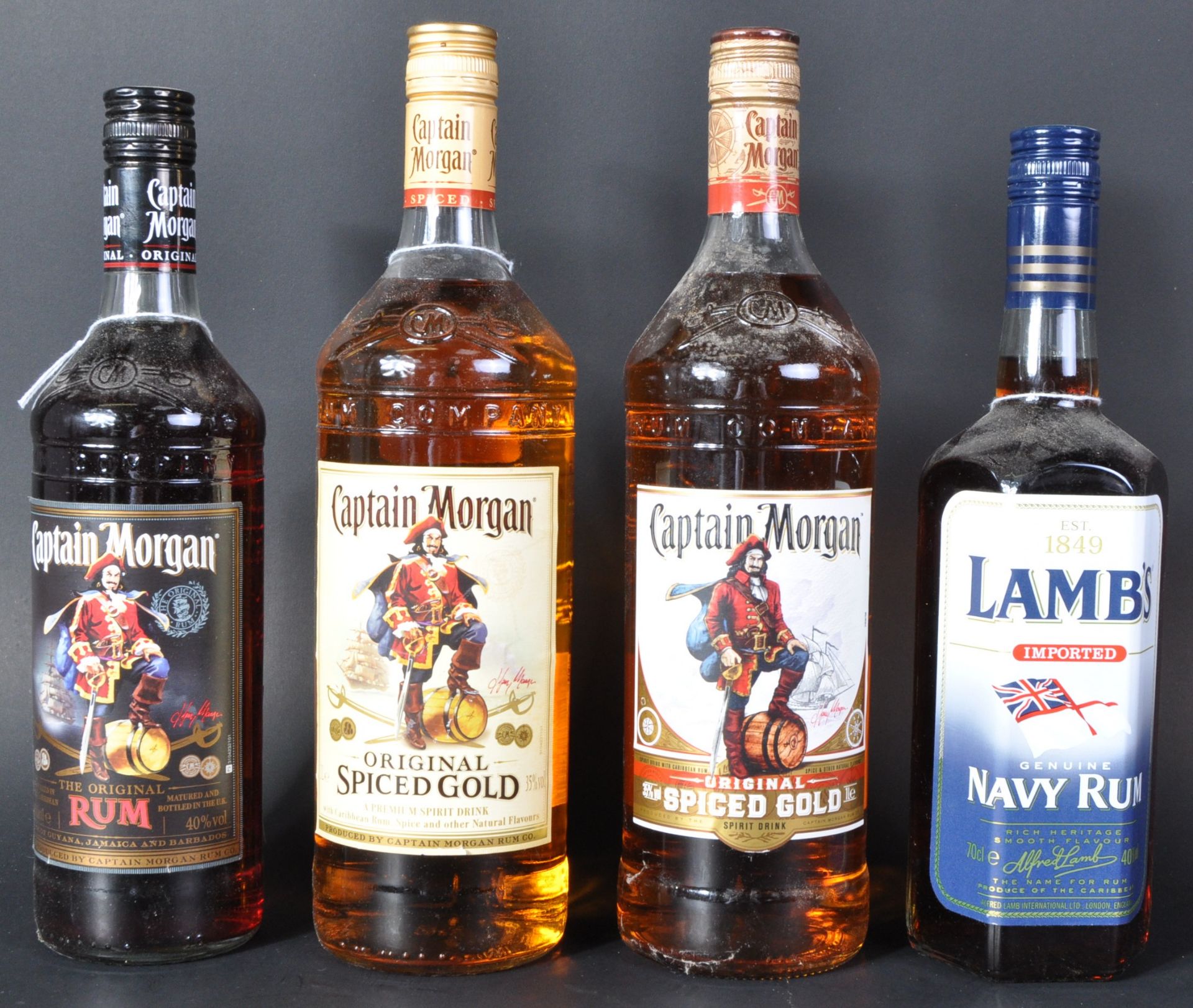 CAPTAIN MORGAN & LAMBS NAVY RUM