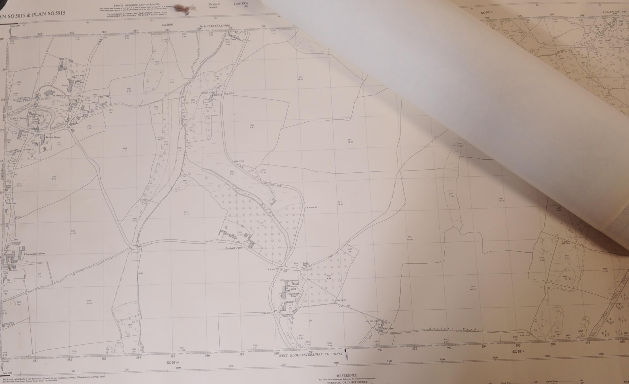 LOCAL BRISTOL INTEREST - ORDINANCE SURVEY MAPS - Image 3 of 45