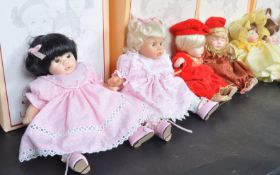 GROUP OF NINE PAULINE’S LIMITED EDITION DOLLS