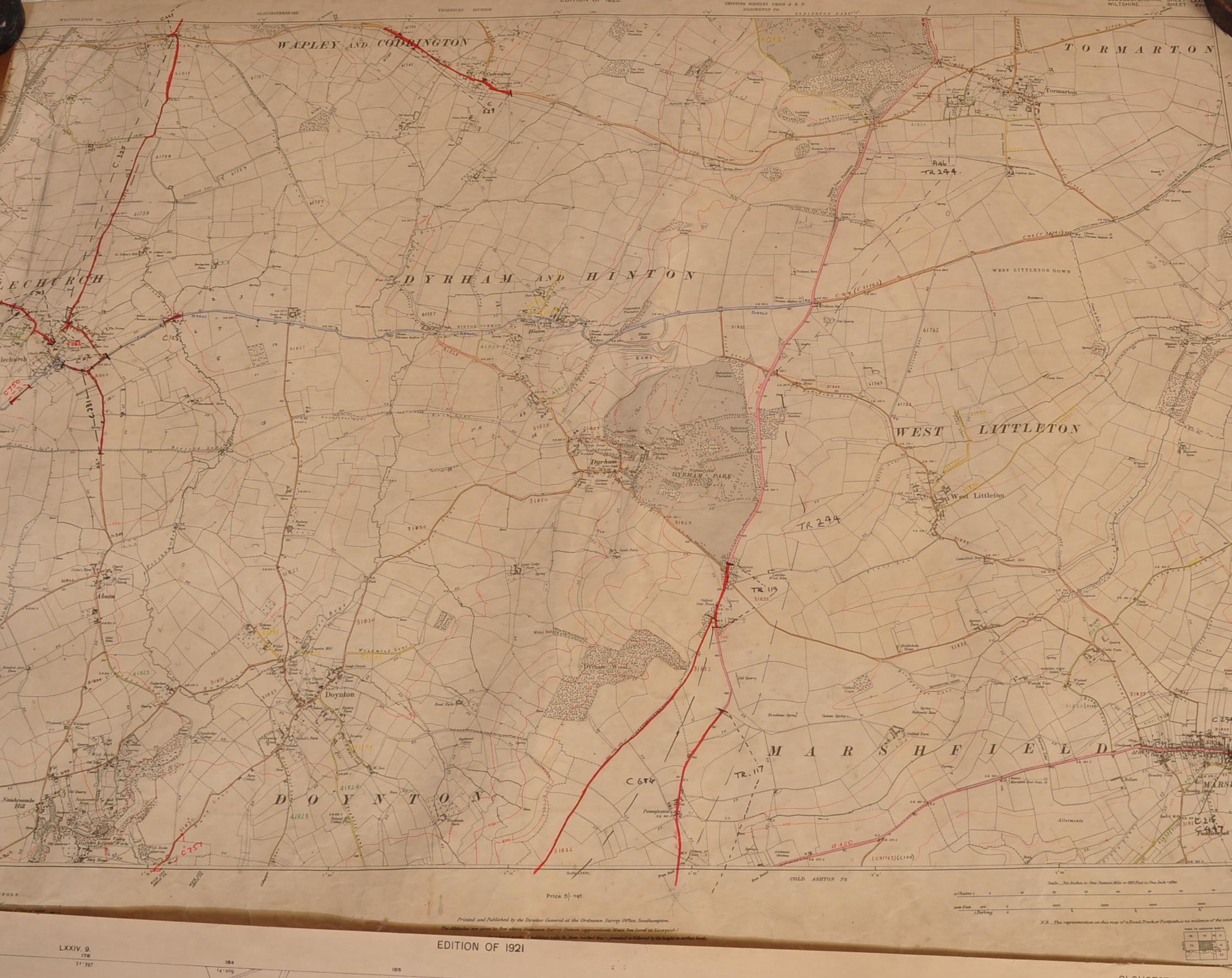 LOCAL BRISTOL INTEREST - ORDINANCE SURVEY MAPS - Image 12 of 45