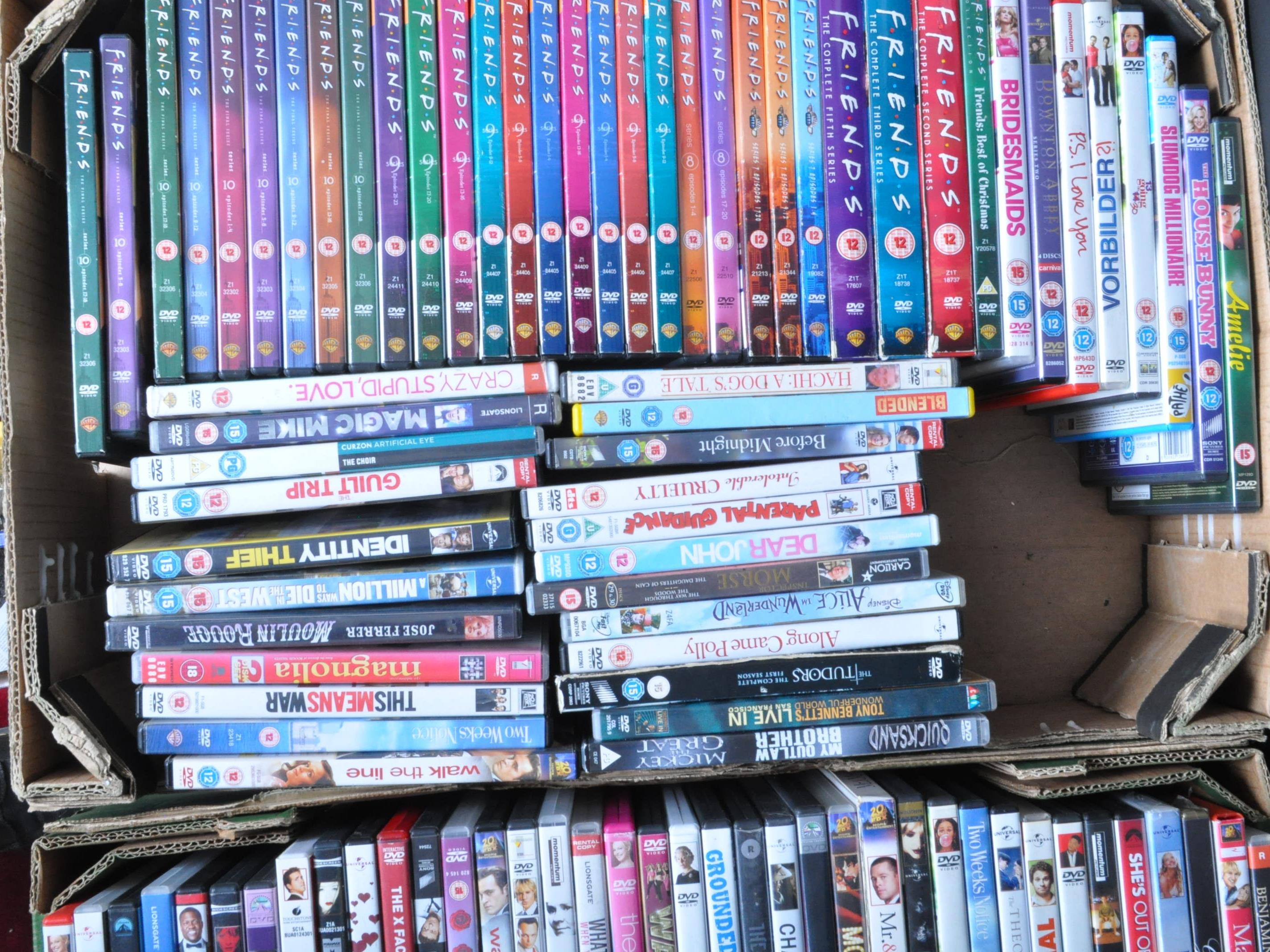 LARGE COLLECTION OF DVD FILMS - 'CHICK FLICK' GENRE & MORE