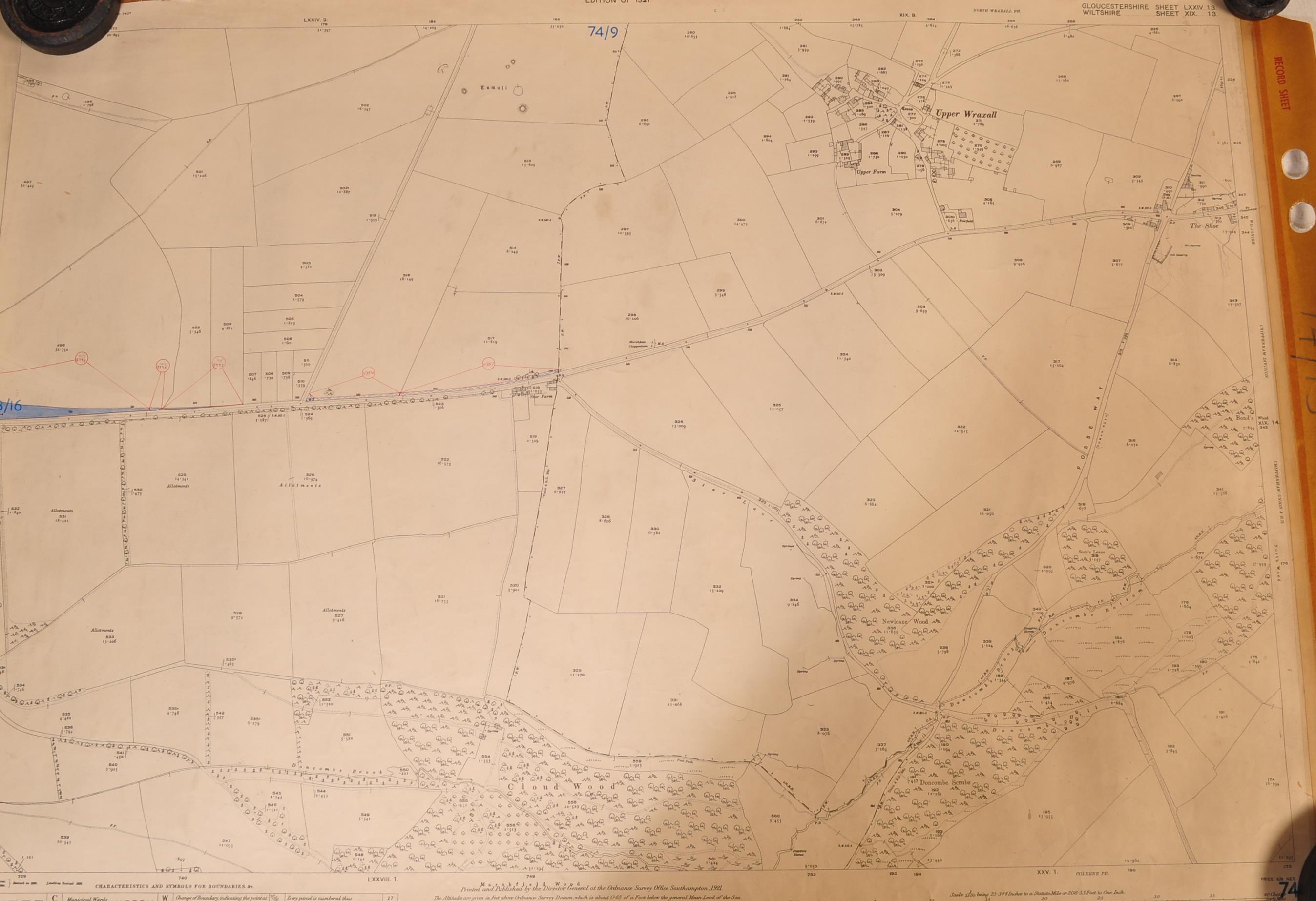 LOCAL BRISTOL INTEREST - ORDINANCE SURVEY MAPS - Image 13 of 45