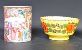 19TH CENTURY CHINESE VASE & OTHER PIECES