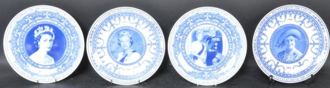 A COLLECTION OF WEDGWOOD COMMEMORATIVE ROYAL PLATES