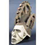 EARLY 20TH CENTURY WEST AFRICAN NIGERIAN IGBO FEMALE MASK