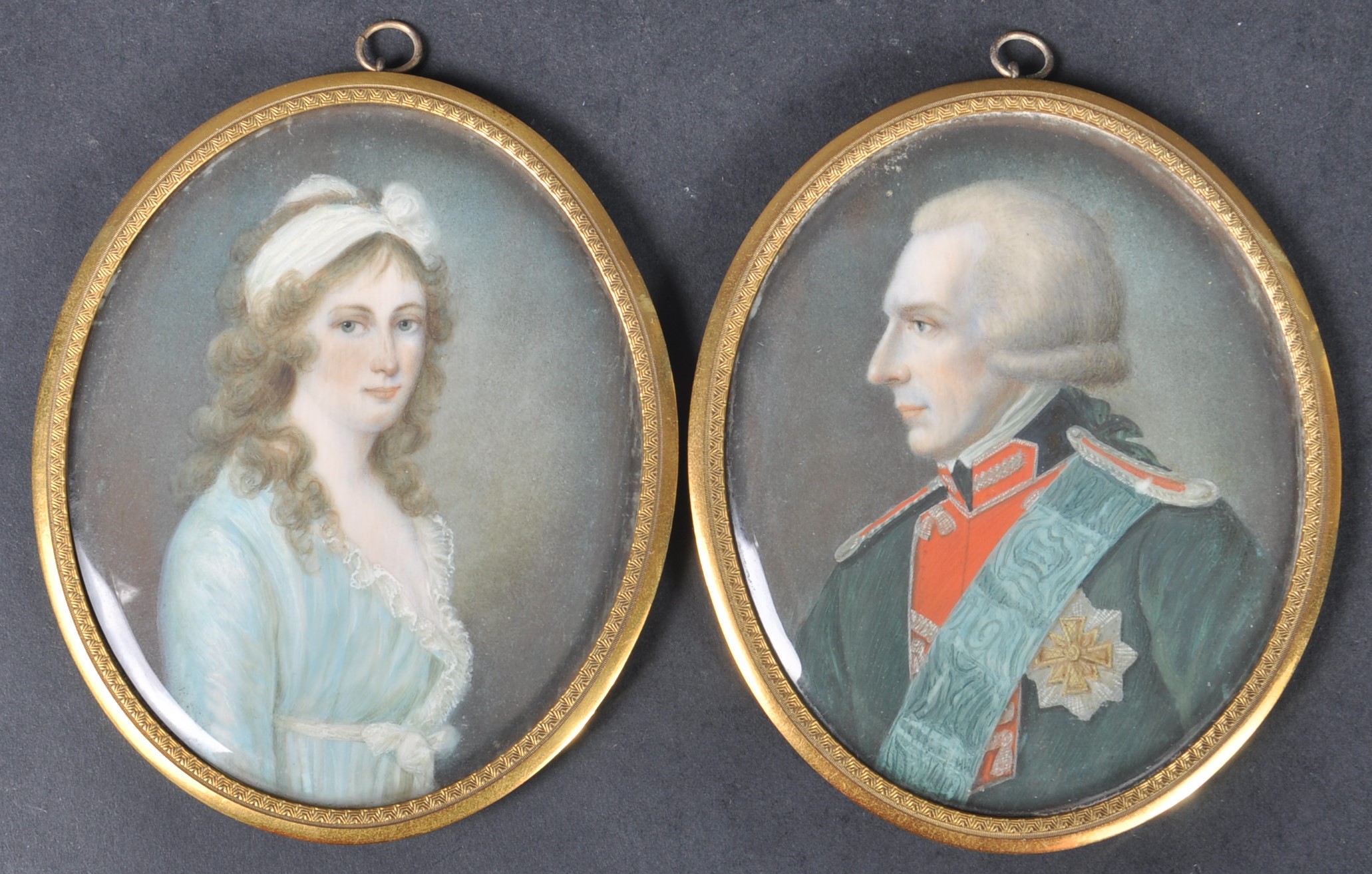 LATE 18TH CENTURY PORTRAIT MINIATURE OF COUNT RUMFORD - Image 3 of 7