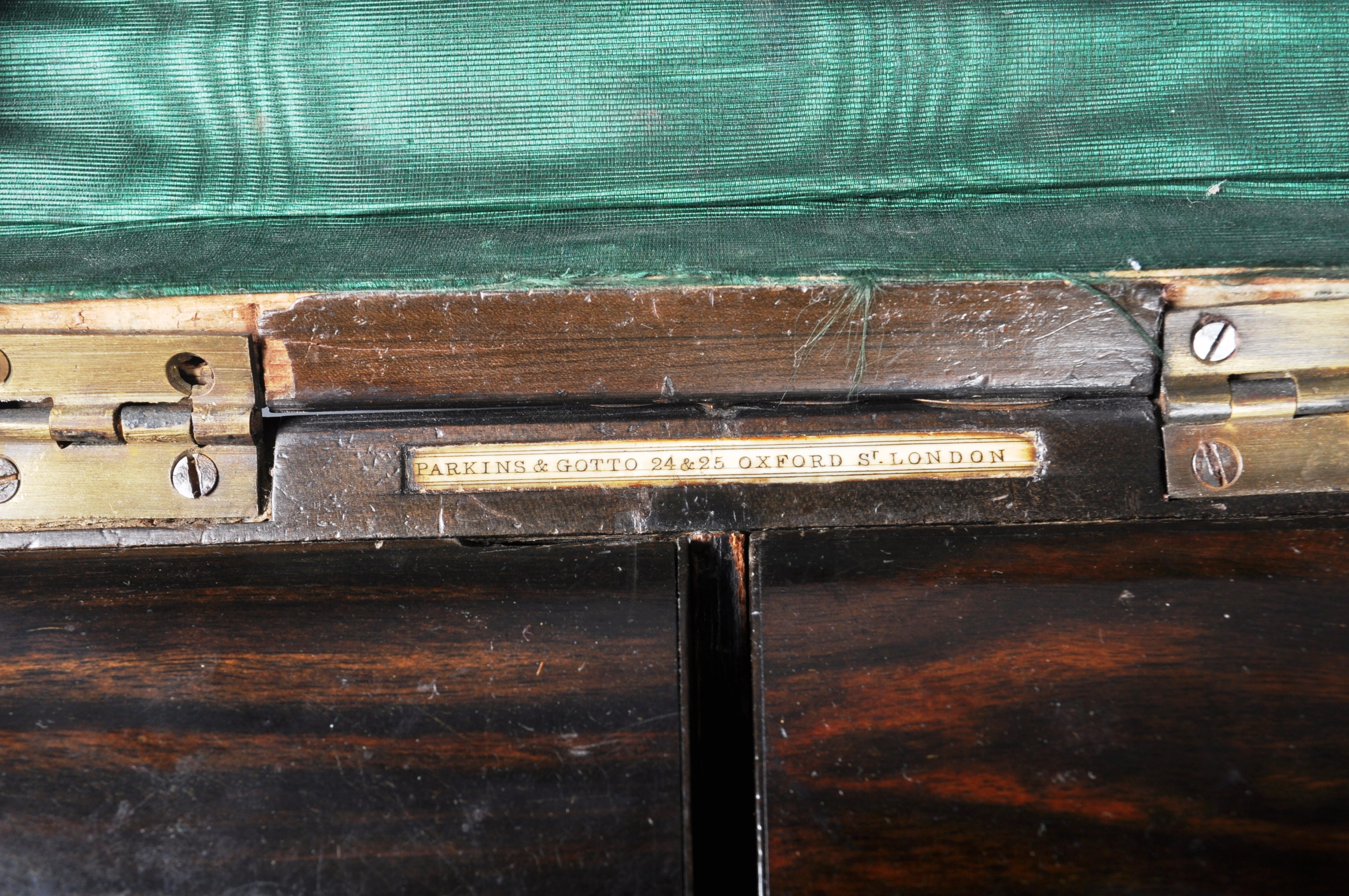 STRIKING COROMANDEL DOMED TEA CADDY WITH BRONZE MOUNTS - Image 5 of 9