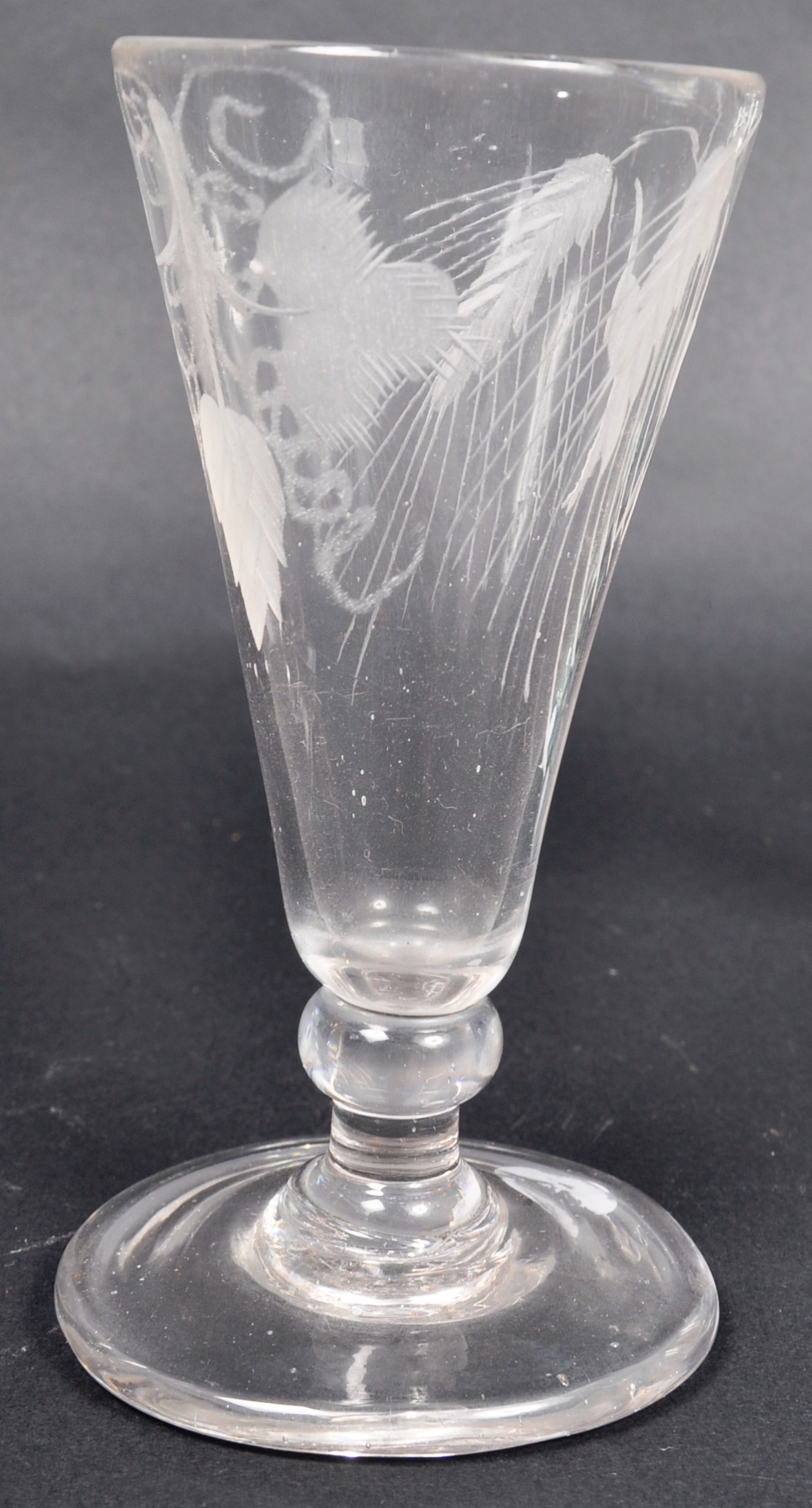 COLLECTION OF SEVEN EARLY 19TH CENTURY DWARF ALE GLASSES - Image 6 of 8