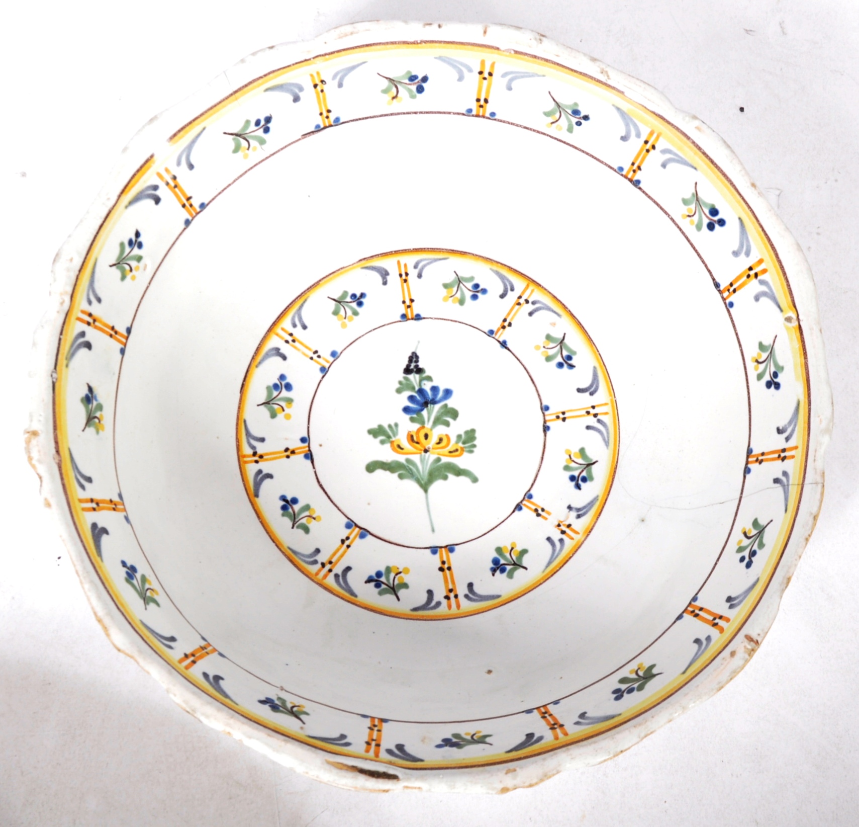 THREE 18TH / 19TH CENTURY FRENCH FAIENCE BOWLS - Image 3 of 6