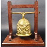 EARLY 20TH CENTURY DUTCH BRASS MONASTERY BELL