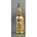 19TH CENTURY BRASS SODA SYPHON CIGAR CUTTER