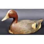 19TH CENTURY CARVED WOOD DECOY DUCKS