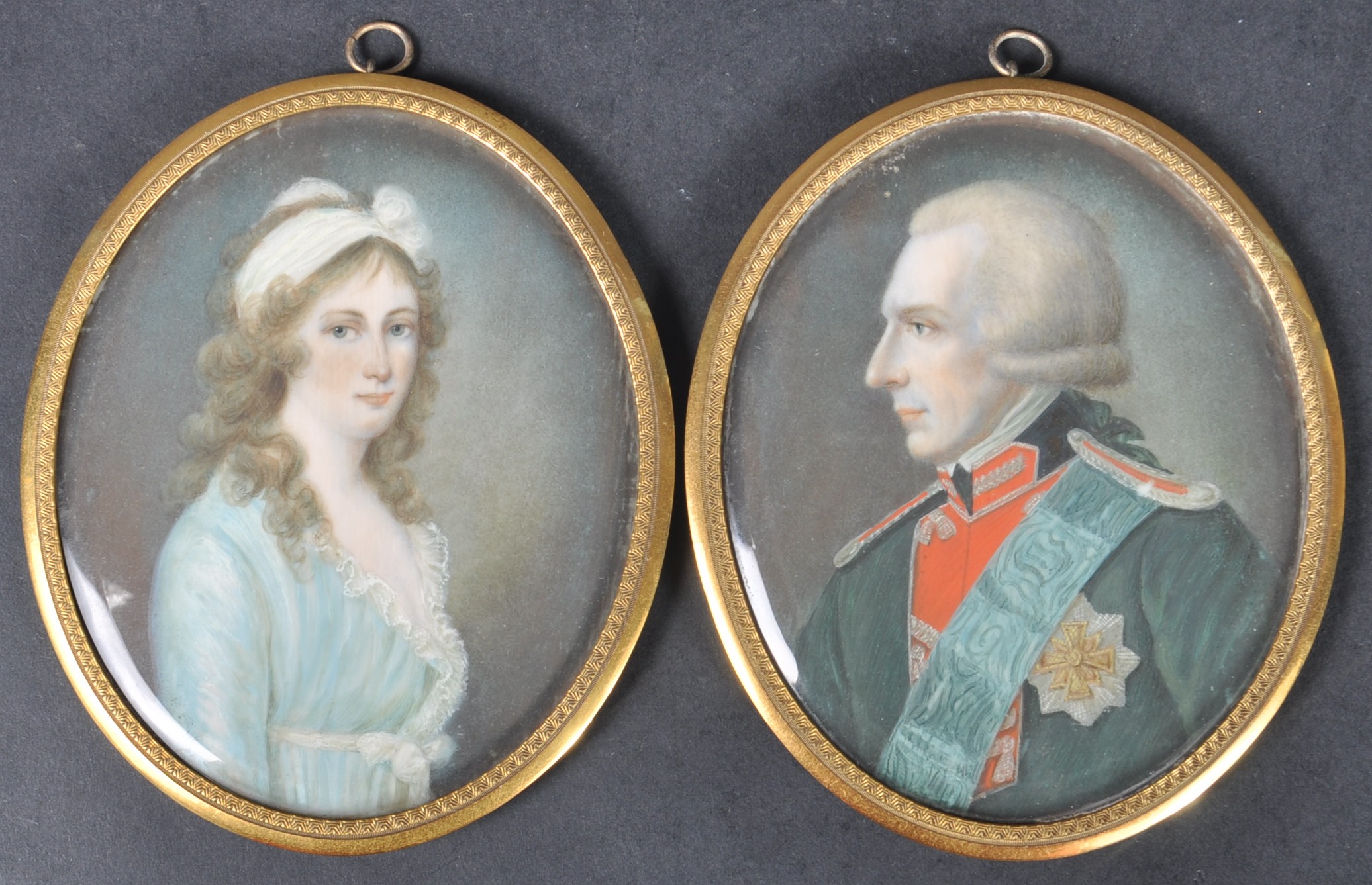 LATE 18TH CENTURY PORTRAIT MINIATURE OF COUNT RUMFORD - Image 2 of 7