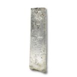 DUTCH (V.O.C.) SILVER INGOT BAR SALVAGE ROOSWIJK CARGO CIRCA 1739