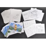 ASSORTED DISNEY PROJECTS - DISNEY ARL ARTWORK SHEETS