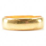 HALLMARKED 22CT GOLD BAND RING