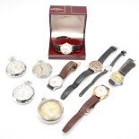 COLLECTION OF VINTAGE WRIST WATCHES & POCKET WATCHES