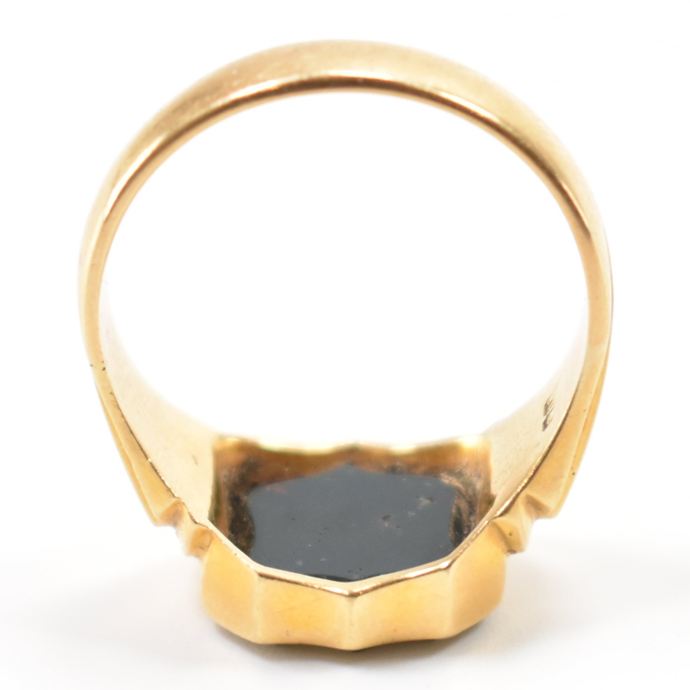 VICTORIAN 18CT GOLD & BLOOD STONE SIGNET RING - Image 8 of 9