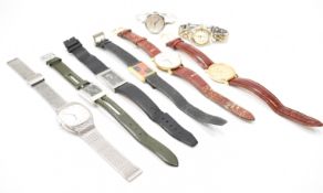 COLLECTION OF CONTEMPORARY VINTAGE WATCHES