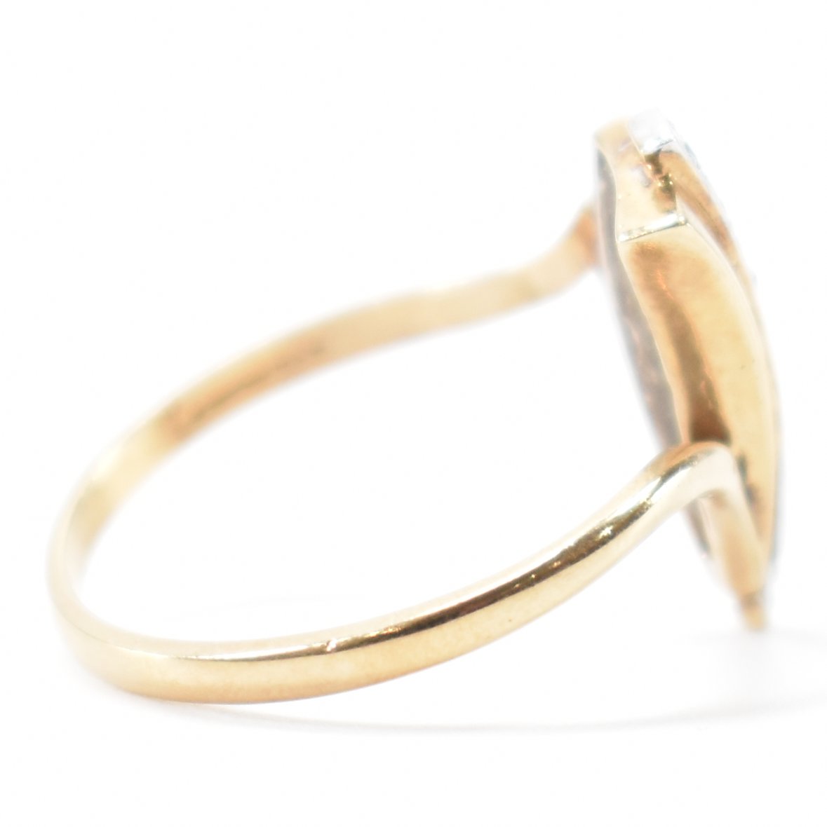 HALLMARKED 9CT GOLD & DIAMOND RING - Image 5 of 8