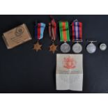 WWII SECOND WORLD WAR MEDAL GROUP - ROYAL NAVY