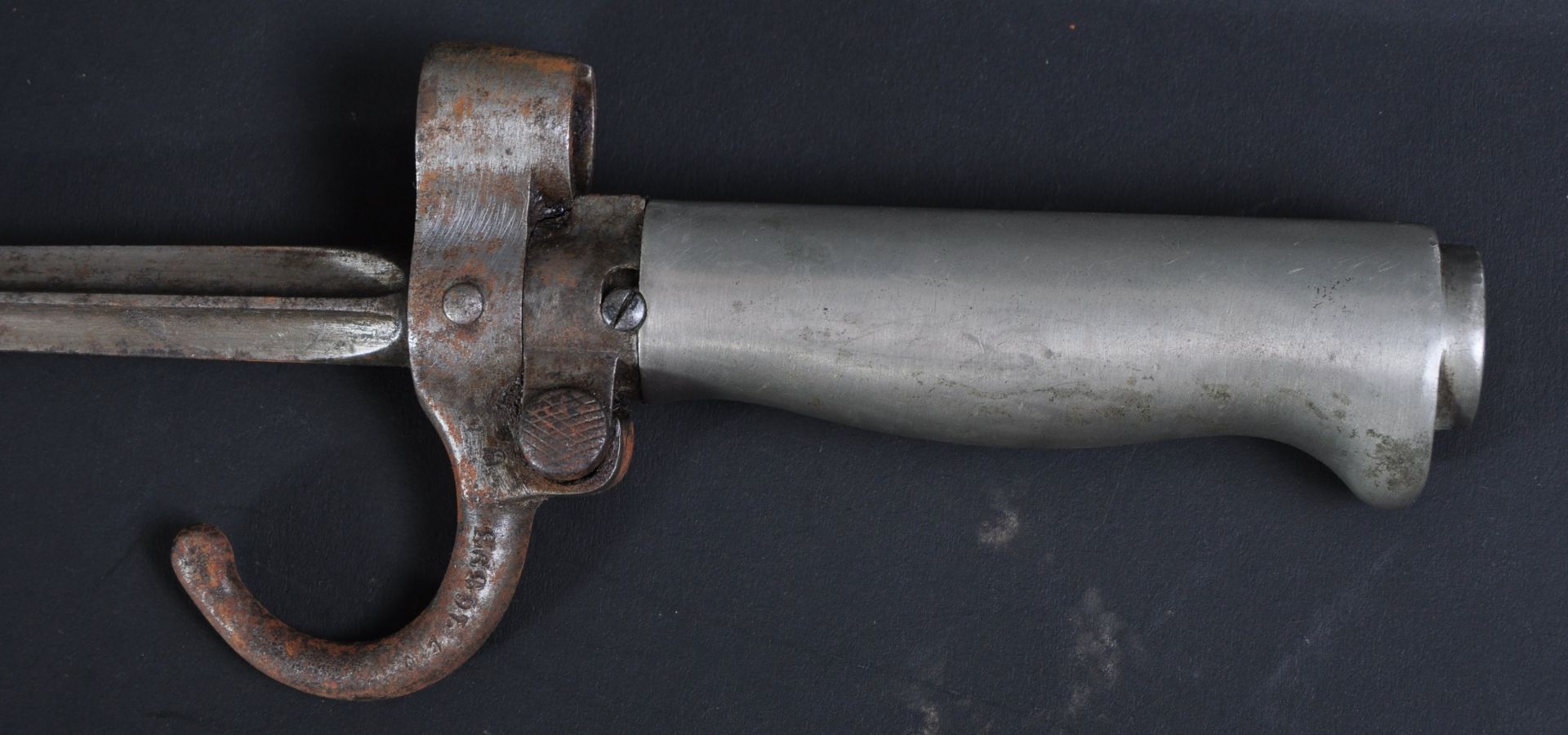 19TH CENTURY FRENCH M1886 LEBEL RIFLE BAYONET - Image 4 of 4