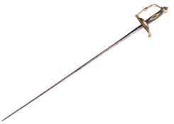 19TH CENTURY SPRADOON COURT SWORD / SHORT SWORD