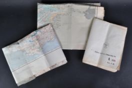 WWII SECOND WORLD WAR GERMAN THIRD REICH MILITARY MAPS