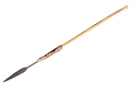 20TH CENTURY TRIBAL THROWING SPEAR