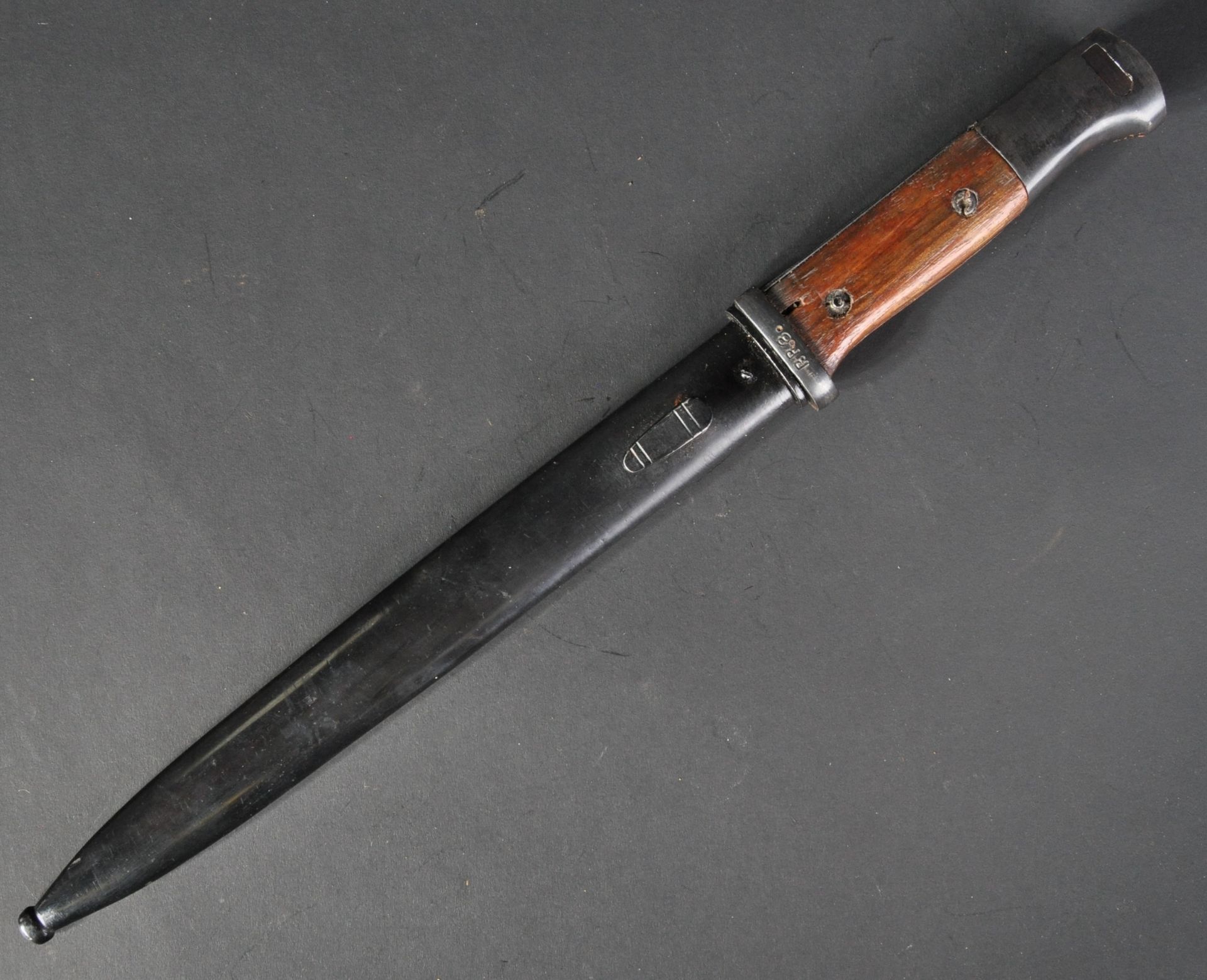 PRE-WWII SECOND WORLD WAR GERMAN K98 MAUSER RIFLE BAYONET - Image 6 of 6