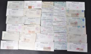 COLLECTION OF WWII GERMAN POW PRISONER OF WAR LETTERS