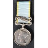 19TH CENTURY CRIMEAN WAR MEDAL WITH SEBASTOPOL CLASP