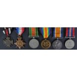 WWI FIRST & WWII SECOND WORLD WAR MEDAL GROUP - ASC