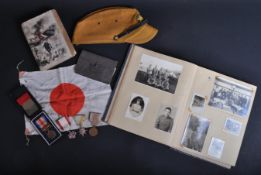 COLLECTION OF ASSORTED WWII JAPANESE MEDALS & EFFECTS