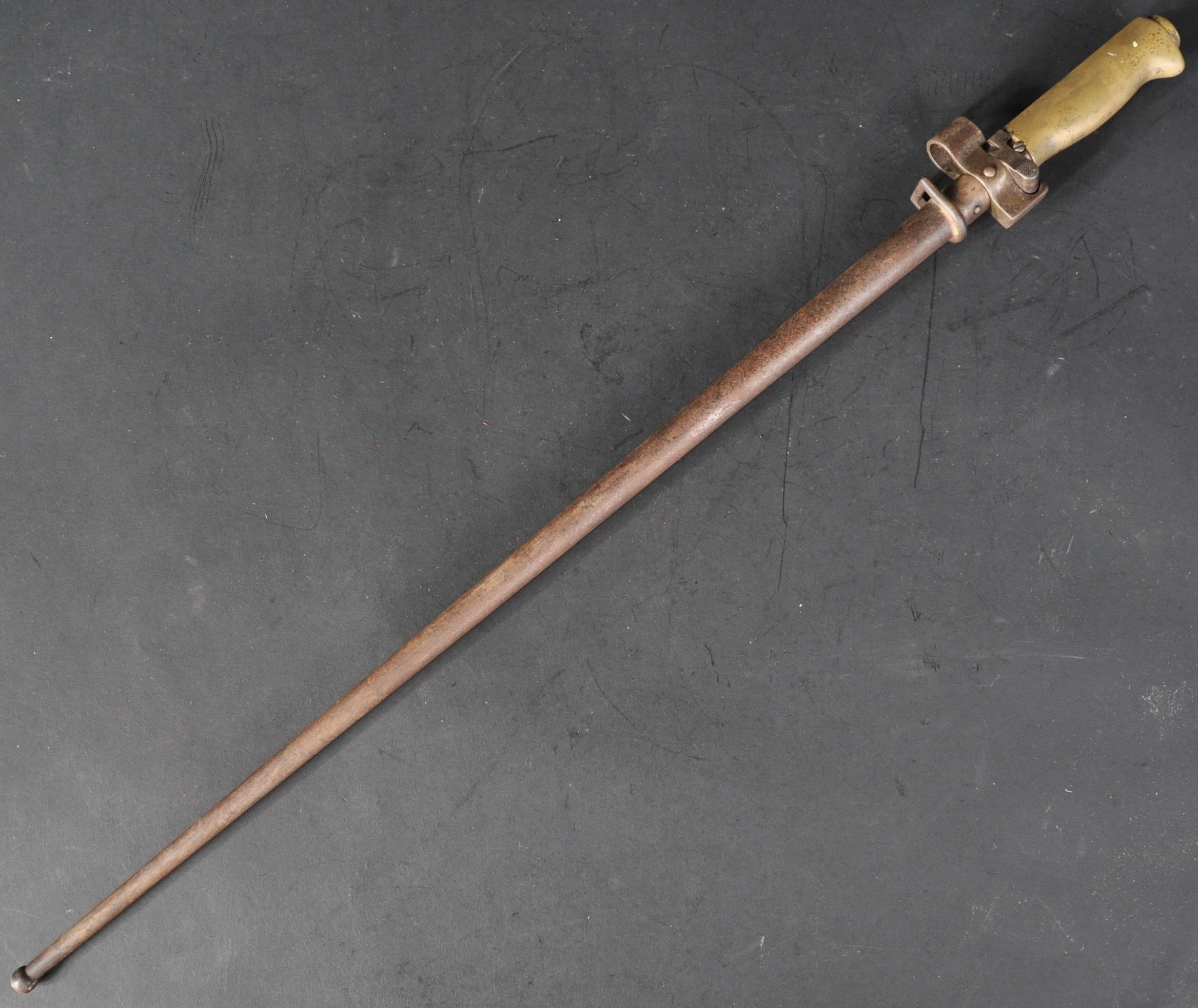 19TH CENTURY FRENCH M1886 LEBEL RIFLE BAYONET - Image 7 of 7