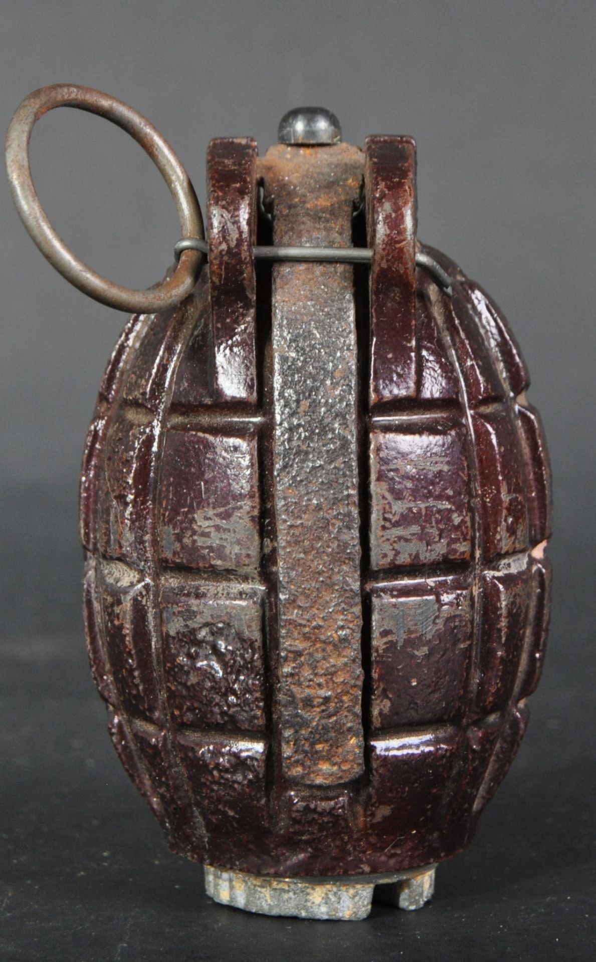 WWII SECOND WORLD WAR BRITISH ARMY MILLS BOMB HAND GRENADE INERT - Image 3 of 5