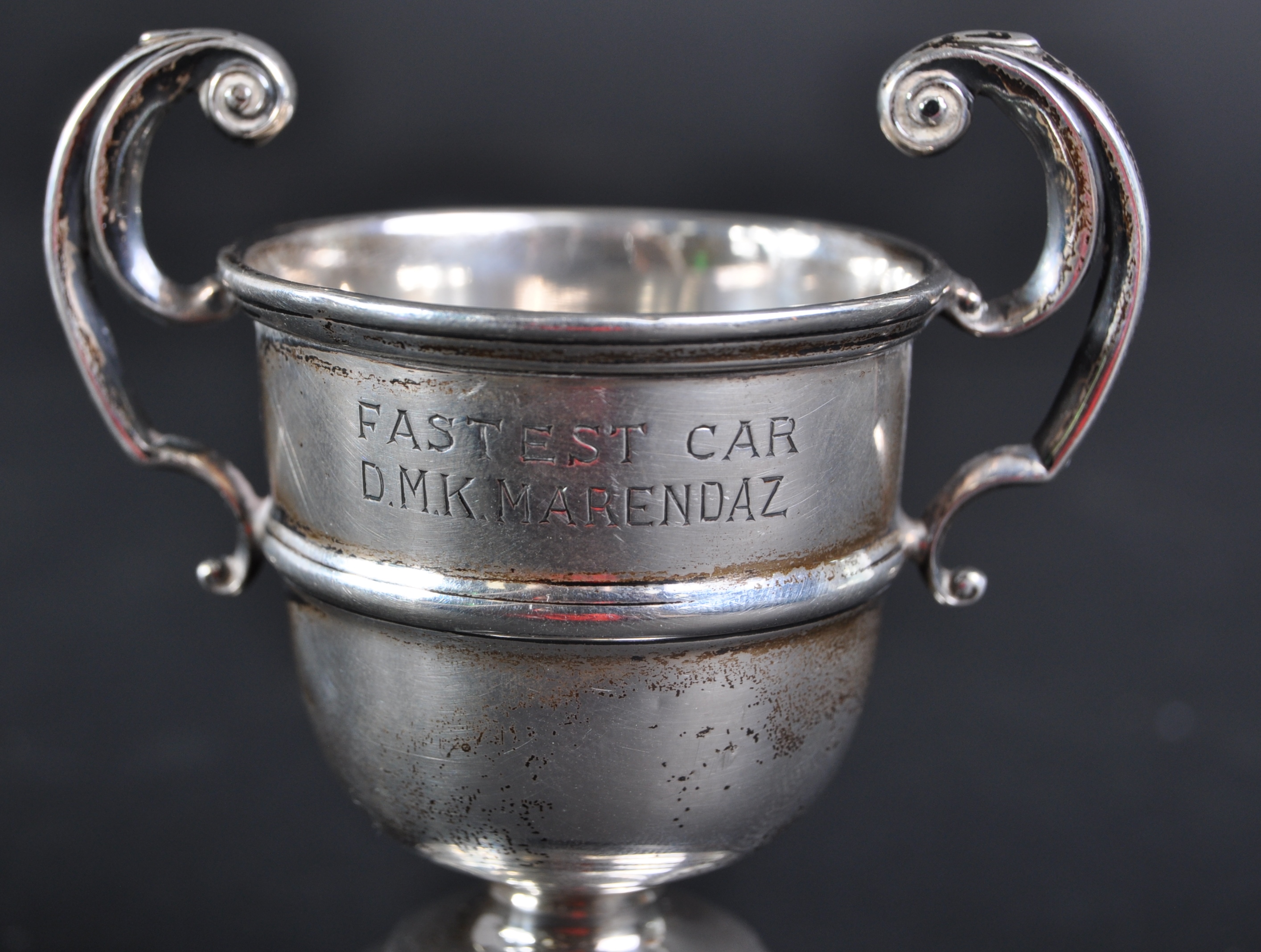 DMK MARENDAZ COLLECTION - HALLMARKED SILVER TROPHY - Image 2 of 5