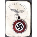 WWII SECOND WORLD WAR GERMAN NSDAP BADGE