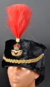 BRITISH RAF ROYAL AIR FORCE OFFICERS BUSBY-STYLE PARADE HAT