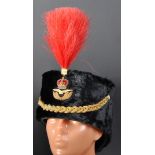 BRITISH RAF ROYAL AIR FORCE OFFICERS BUSBY-STYLE PARADE HAT