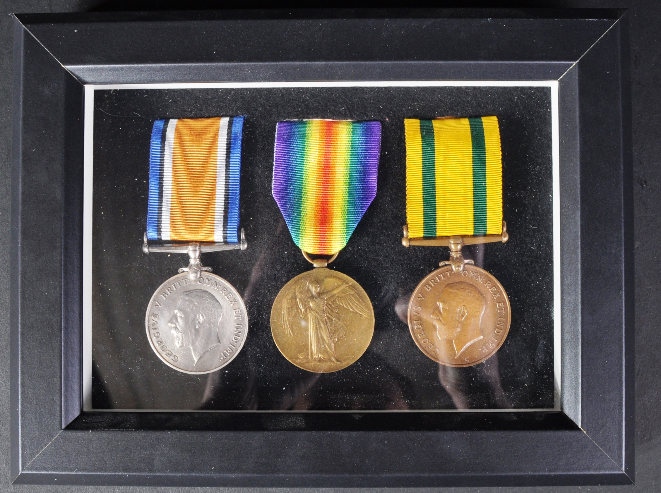 WWI FIRST WORLD WAR MEDAL TRIO - Image 7 of 7
