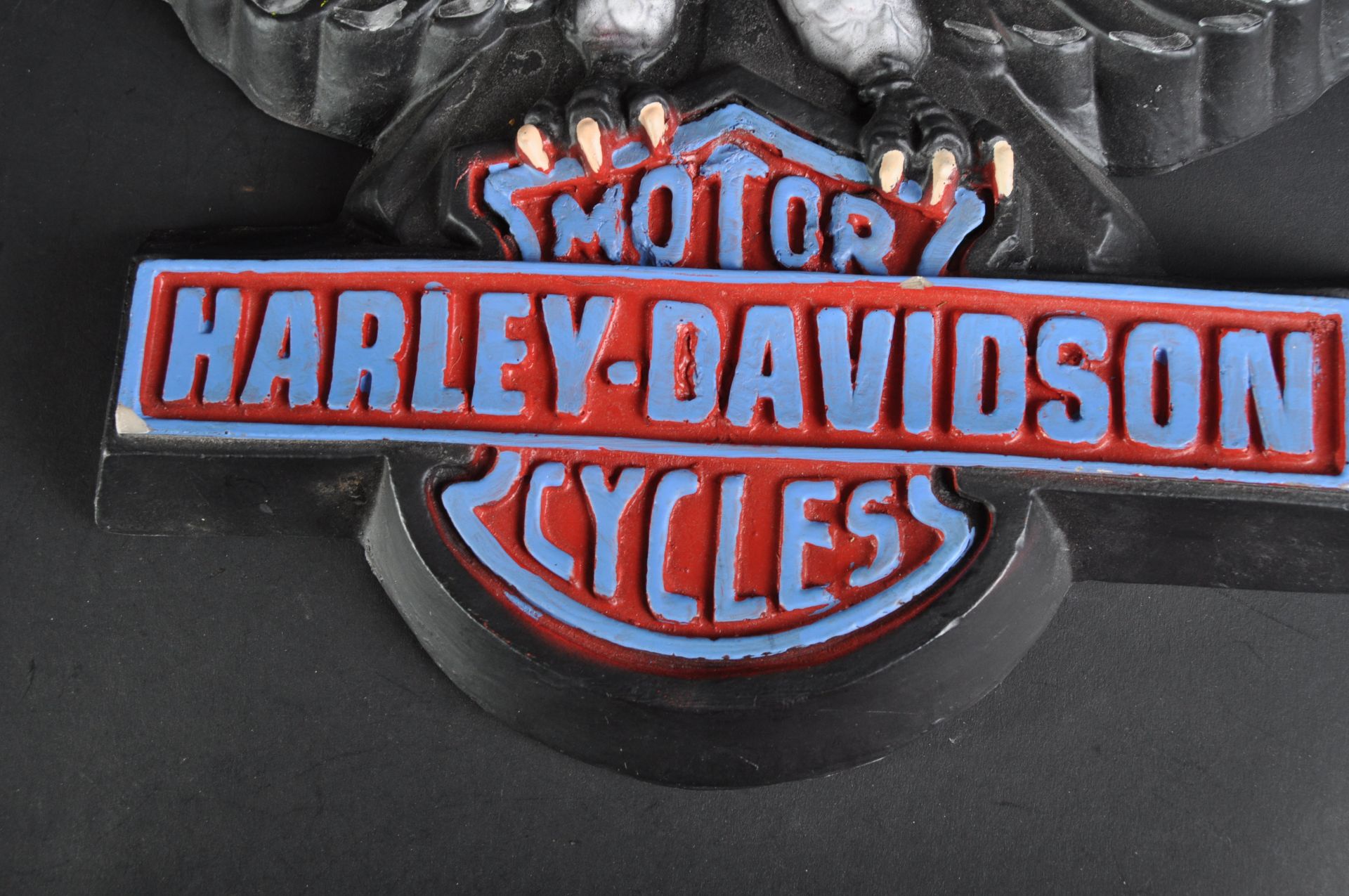 20TH CENTURY HARLEY DAVIDSON SHOP WALL SIGN - Bild 2 aus 4