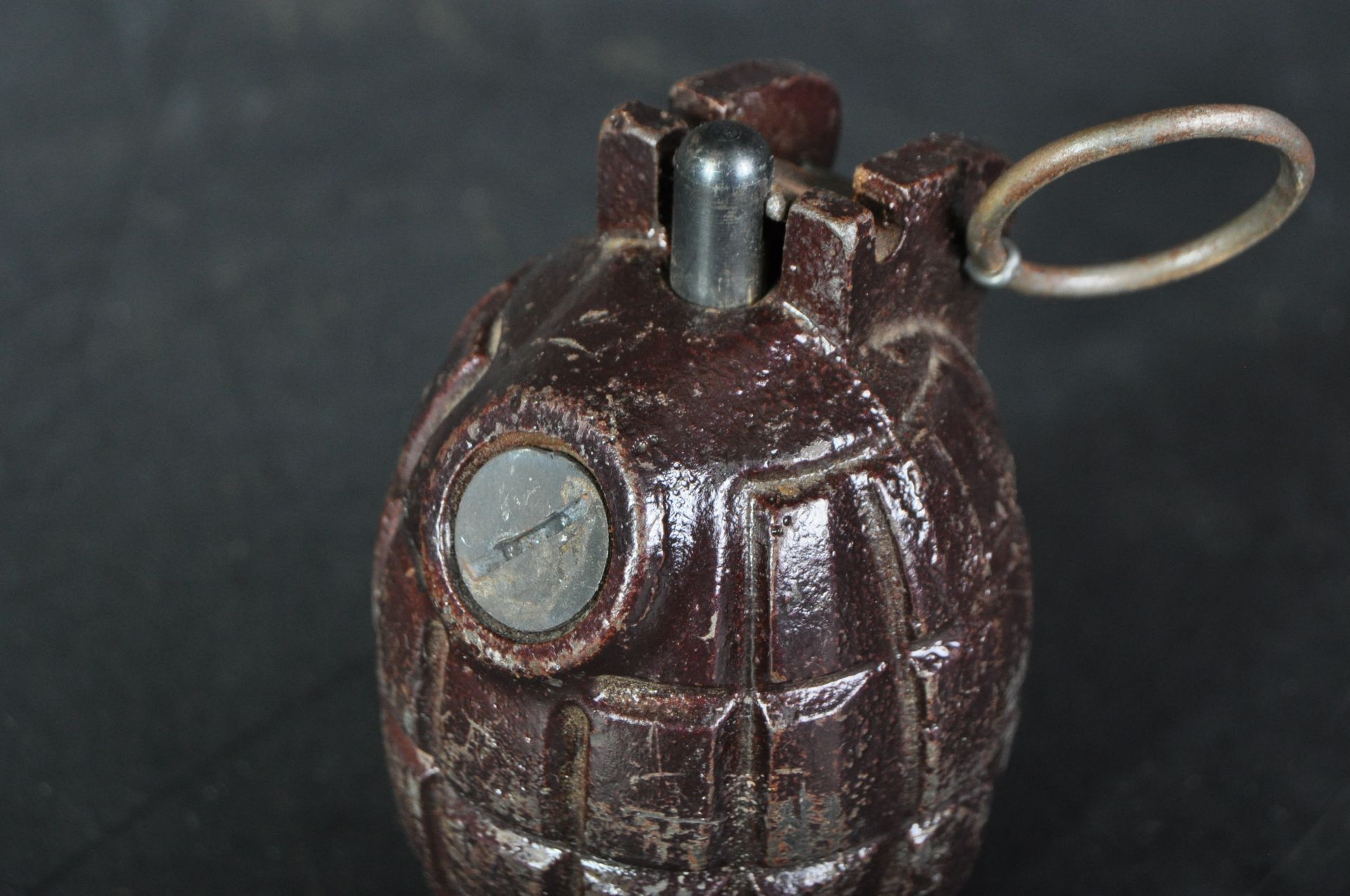 WWII SECOND WORLD WAR BRITISH ARMY MILLS BOMB HAND GRENADE INERT - Image 2 of 5