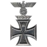 ORIGINAL WWI FIRST CLASS IRON CROSS MEDAL WITH ONE PIECE SPANGE