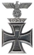 ORIGINAL WWI FIRST CLASS IRON CROSS MEDAL WITH ONE PIECE SPANGE