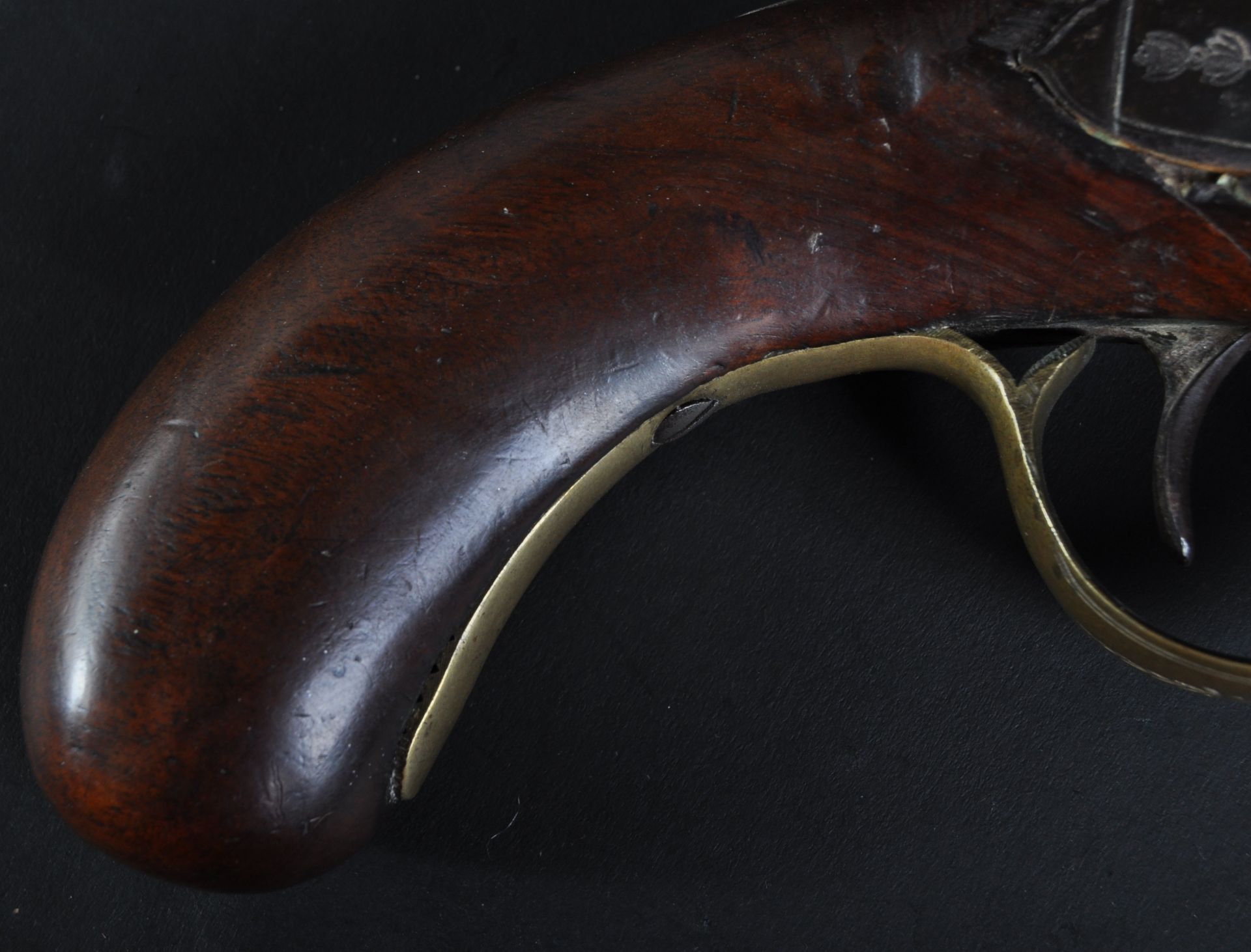 19TH CENTURY FLINTLOCK PISTOL BY H. NEW - Image 4 of 7