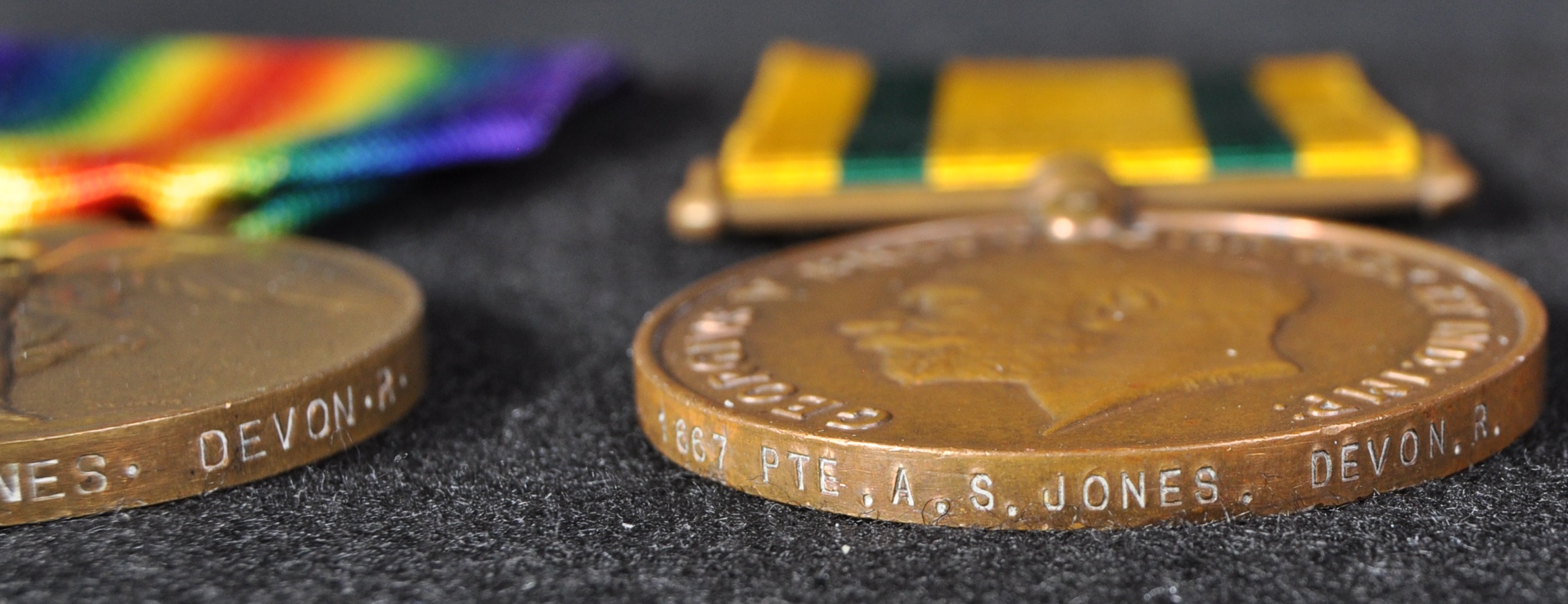 WWI FIRST WORLD WAR MEDAL TRIO - Image 4 of 7