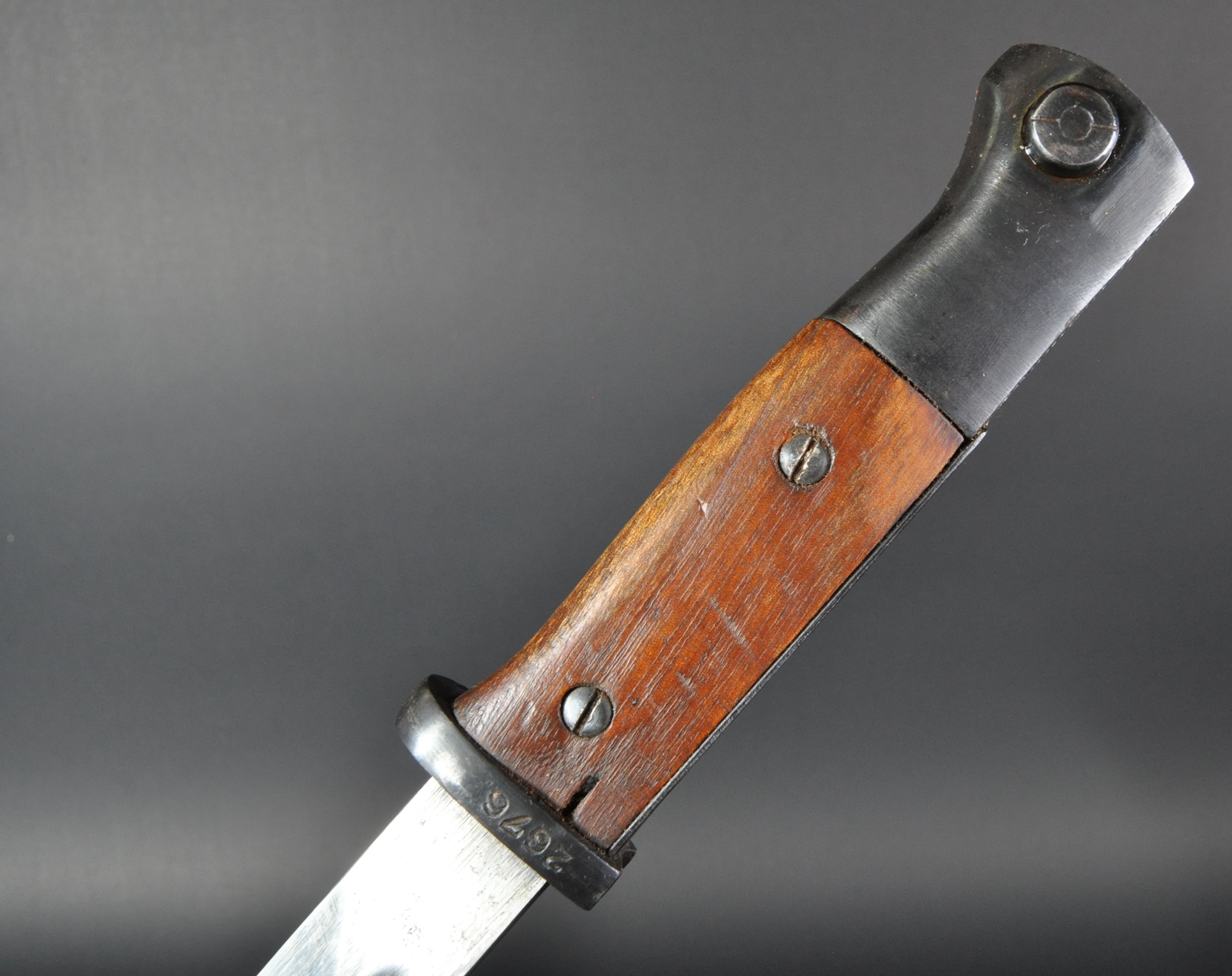 PRE-WWII SECOND WORLD WAR GERMAN K98 MAUSER RIFLE BAYONET - Image 4 of 6