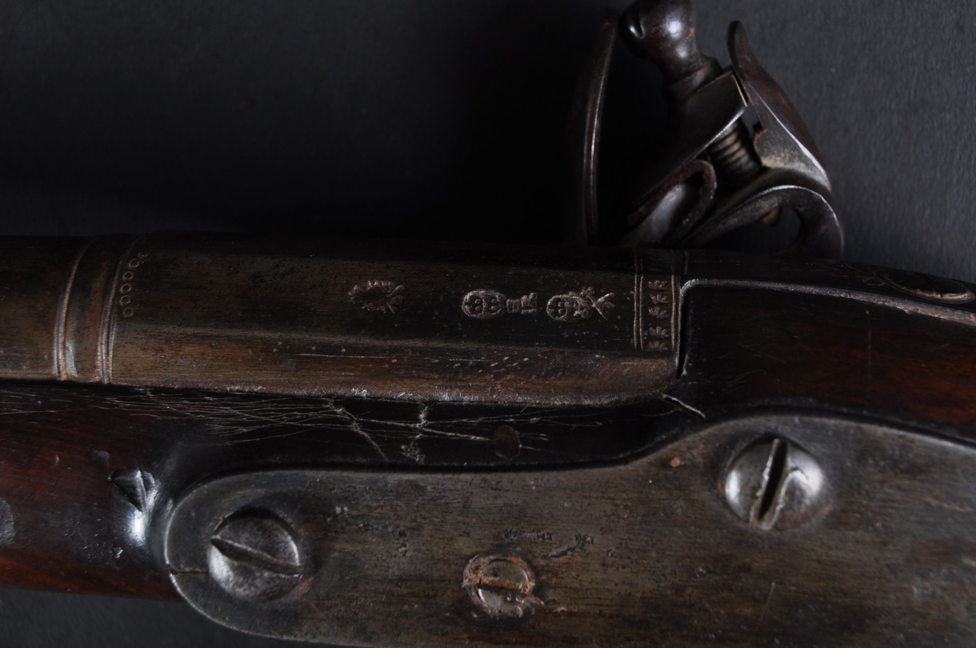 19TH CENTURY FLINTLOCK PISTOL BY H. NEW - Image 5 of 7