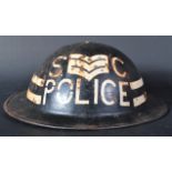 WWII SECOND WORLD WAR BRITISH POLICE BRODIE HELMET